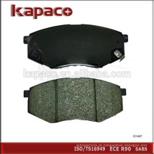 Melhores almofadas de freio para comprar para HYUNDAI KIA D1447 58101-2SA00